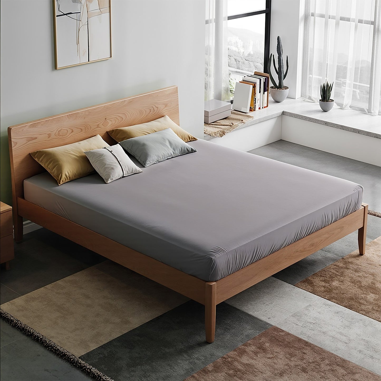 Grounding Flat Fitted Sheet