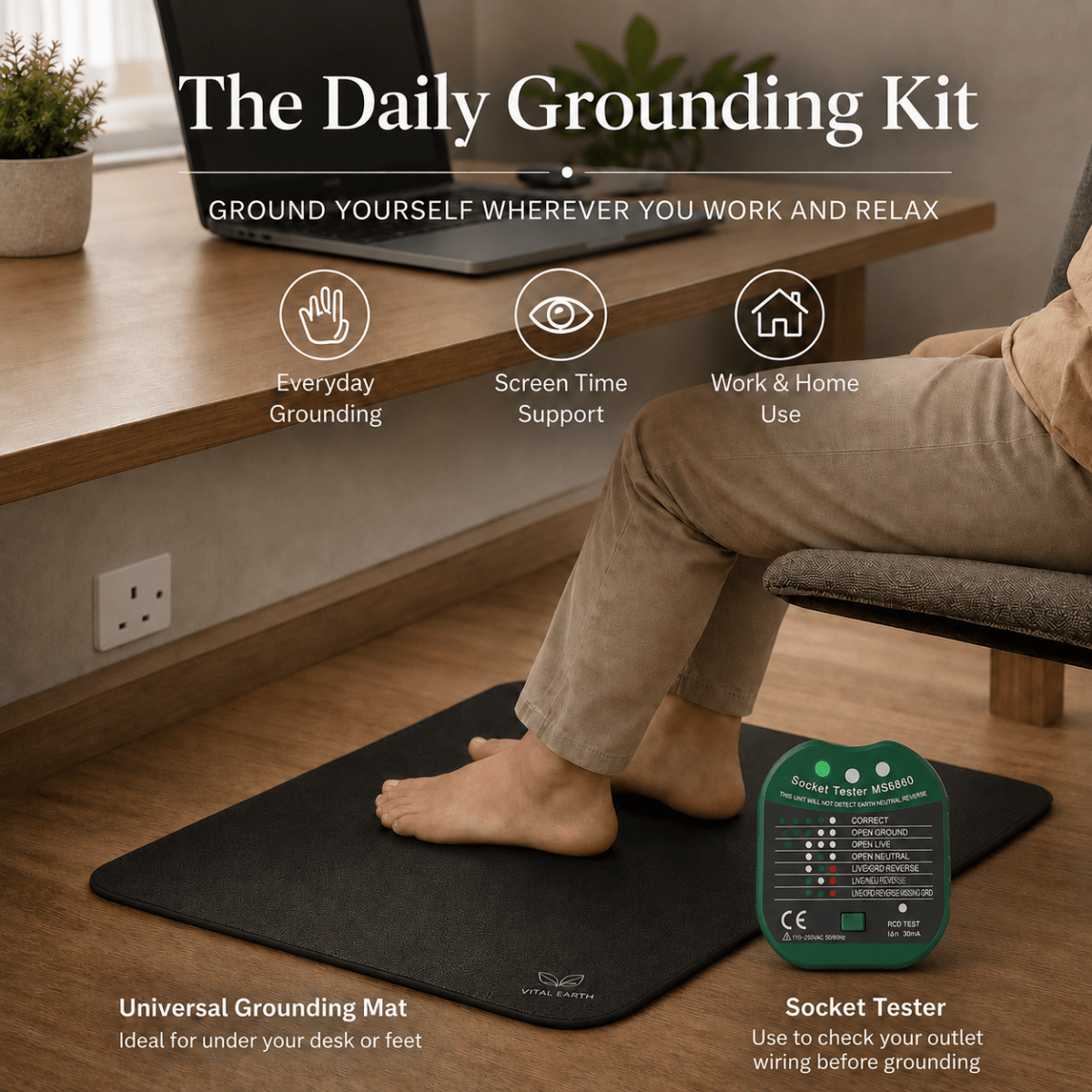 The Daily Grounding Kit – For Home & Everyday Use - TheVitalEarth