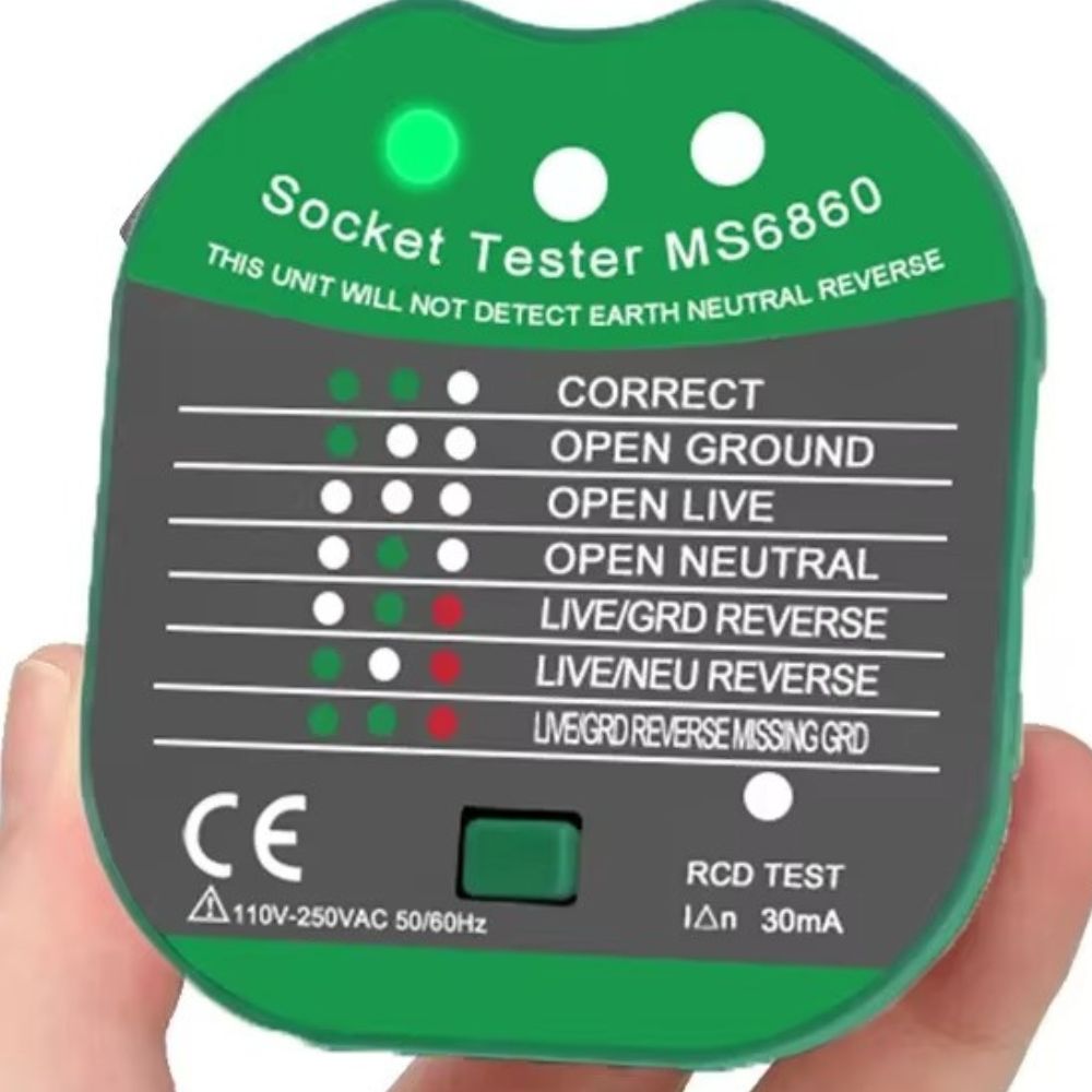 UK Plug Socket Tester for Grounding Products