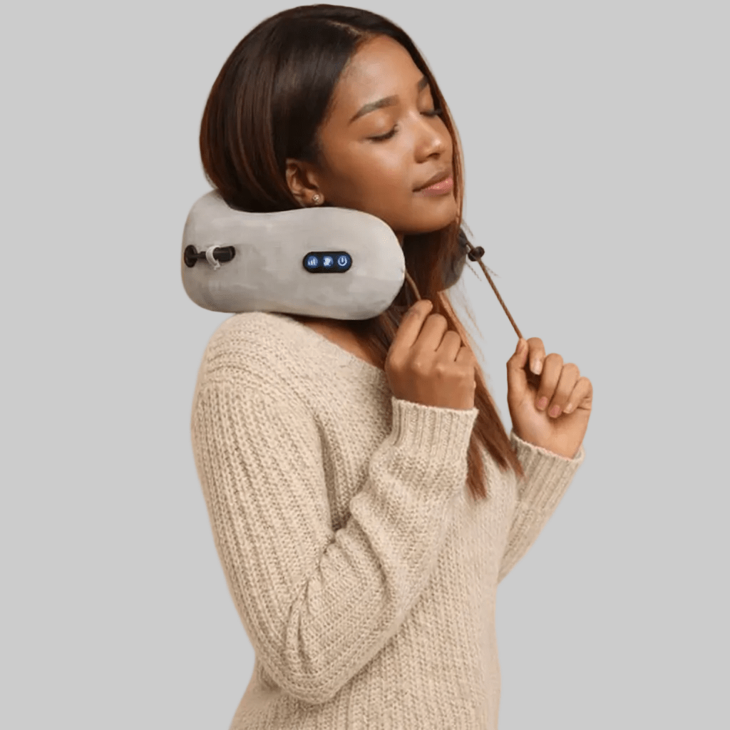 Deep Kneading Neck Massager — With Soothing Heat - The Vital Earth