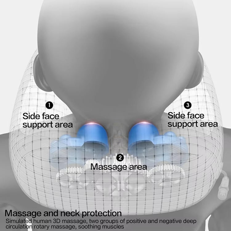 Deep Kneading Neck Massager — With Soothing Heat - The Vital Earth