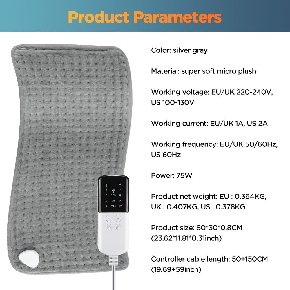 Electric Heating Pad – For Home Comfort & Everyday Use