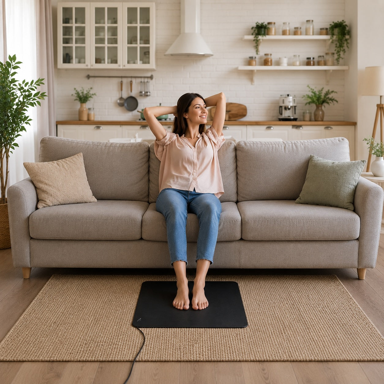 Large Grounding Mat – For Home and Floor Use