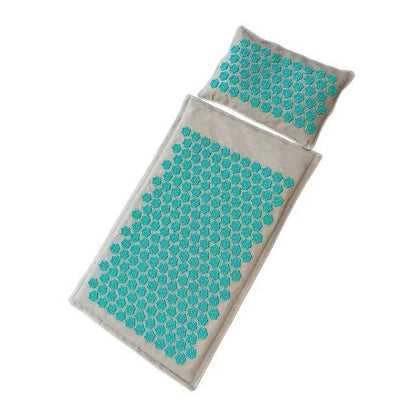 Linen Acupuncture mat and pillow set - The Vital Earth