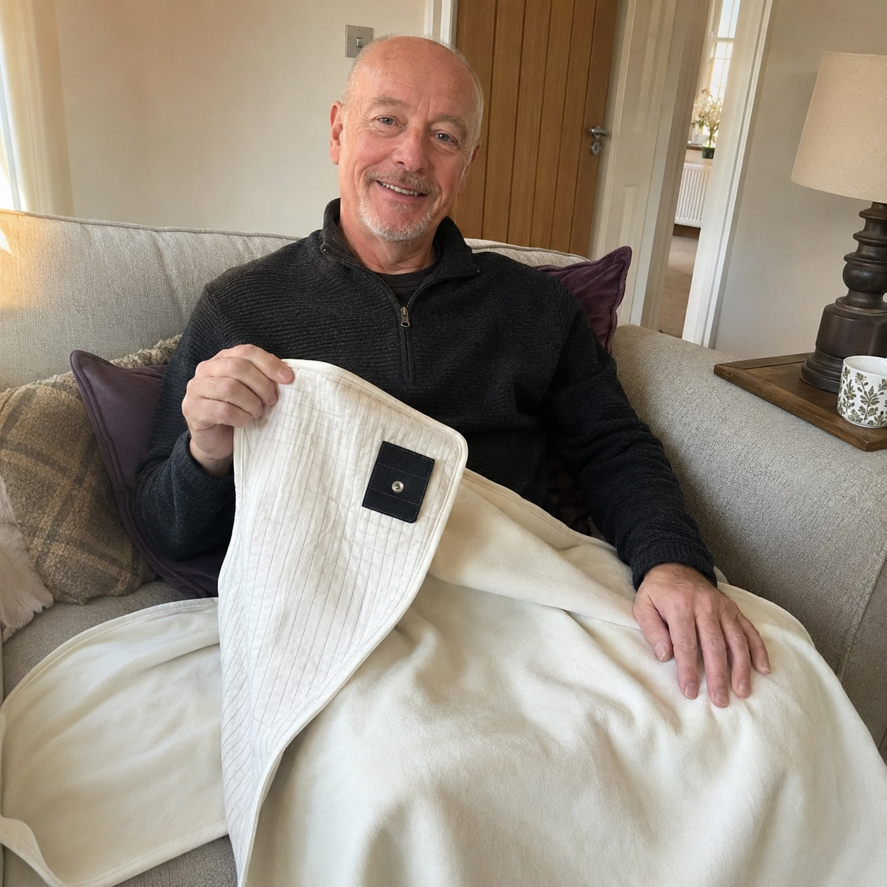 Grounding Blanket – Cotton Earthing Throw
