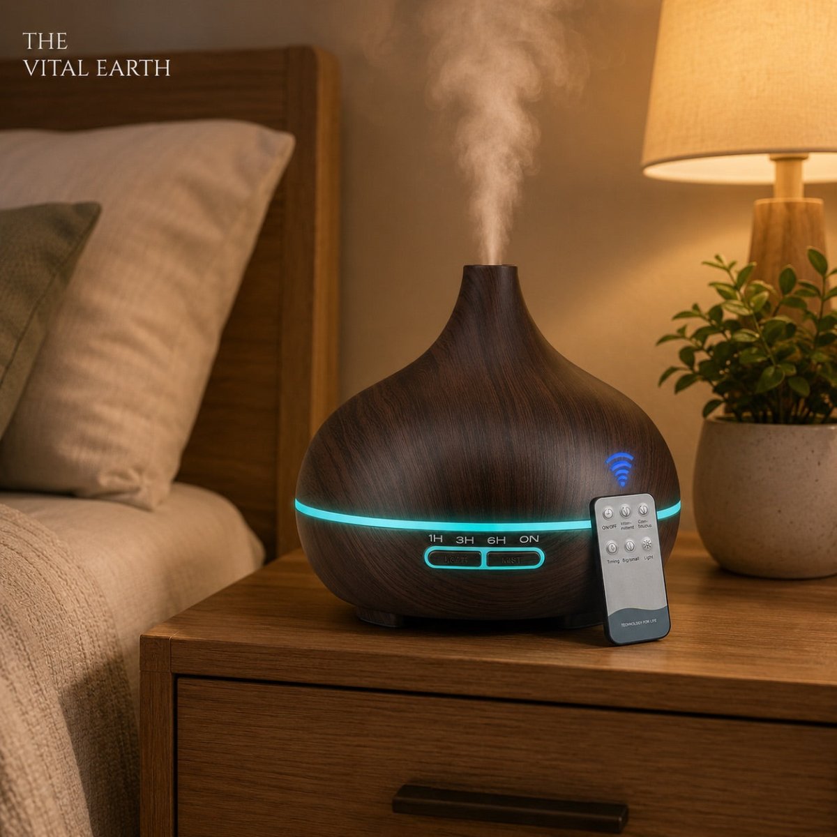 Aroma Diffuser – Large Capacity with Remote Control - TheVitalEarth