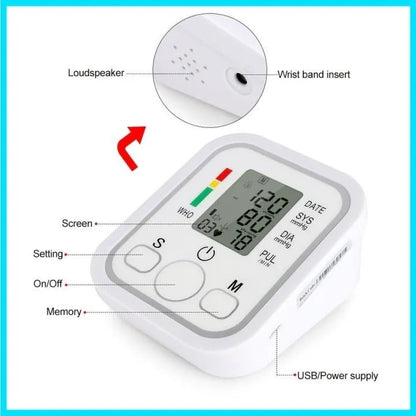 Blood Pressure Monitor for Home Use — Clinically Accurate - TheVitalEarth