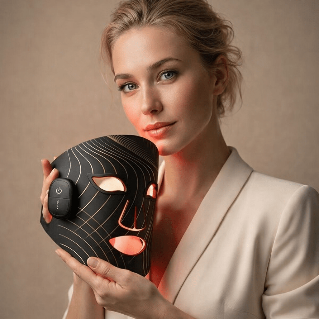 Clearer Skin. Calmer Skin. Naturally - Led Facial Mask - TheVitalEarth