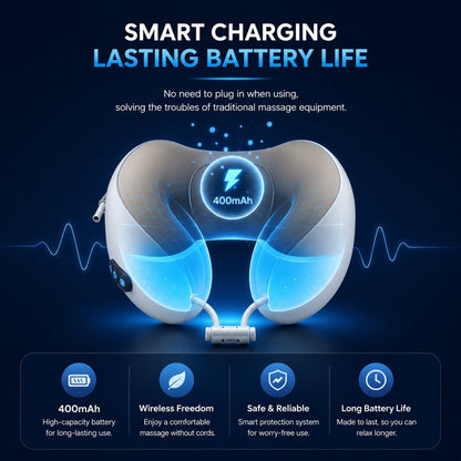 Deep Kneading Neck Massager — With Soothing Heat - The Vital Earth