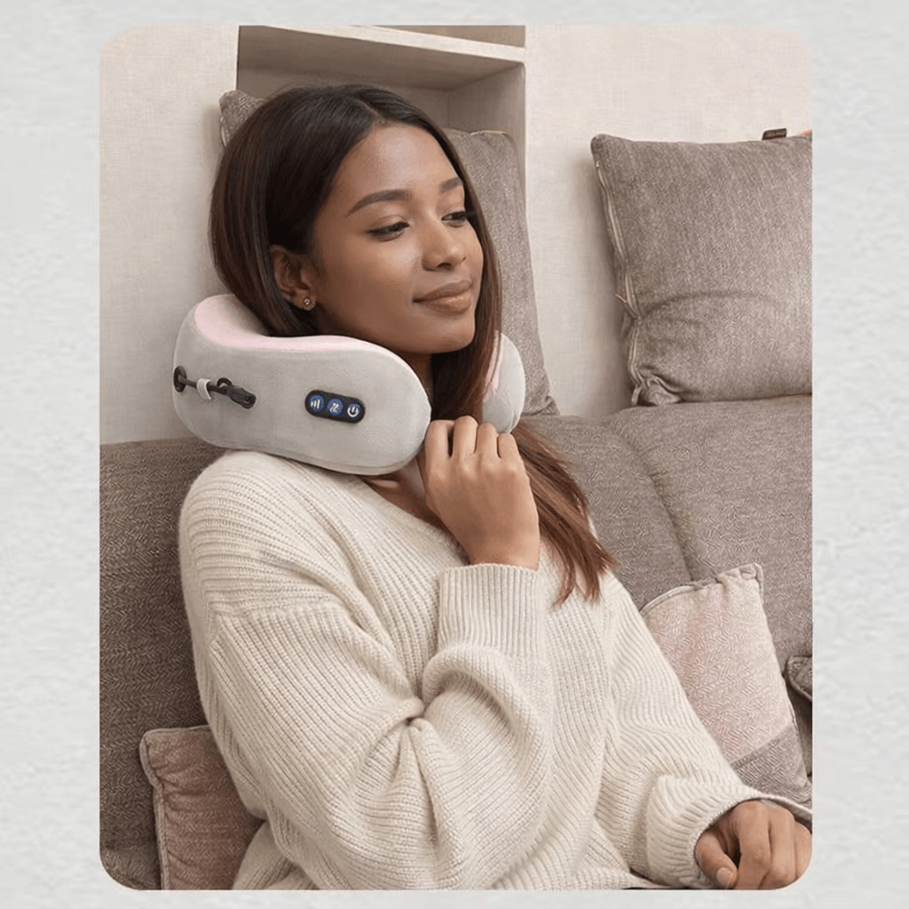 Deep Relief Neck Massager — Heat & Shiatsu Therapy - TheVitalEarth