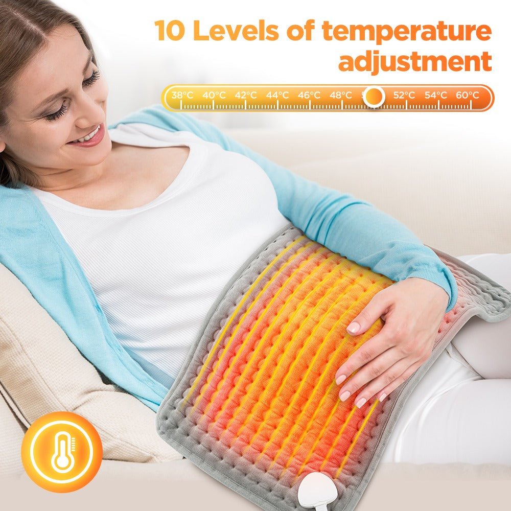 Electric Heating Pad – Fast Relief for Muscles & Joints - TheVitalEarth