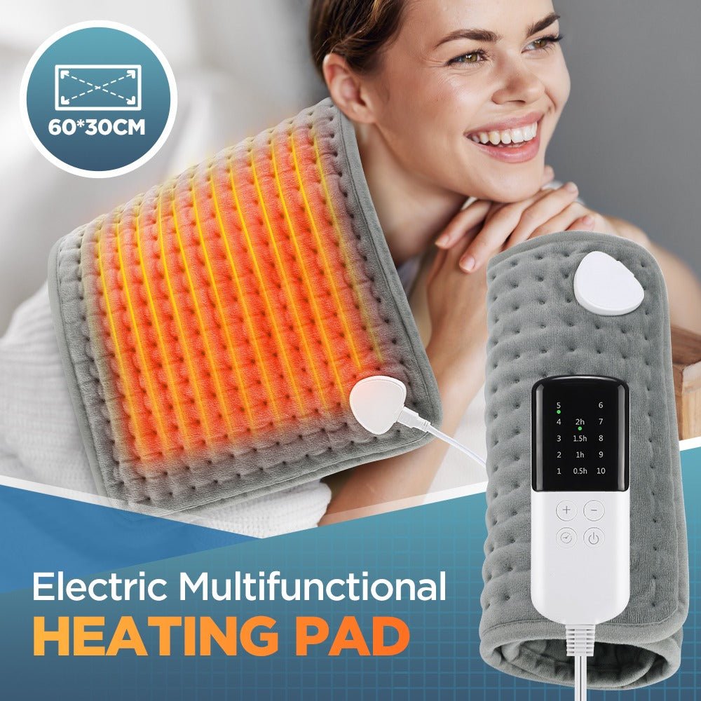 Electric Heating Pad – Fast Relief for Muscles & Joints - TheVitalEarth