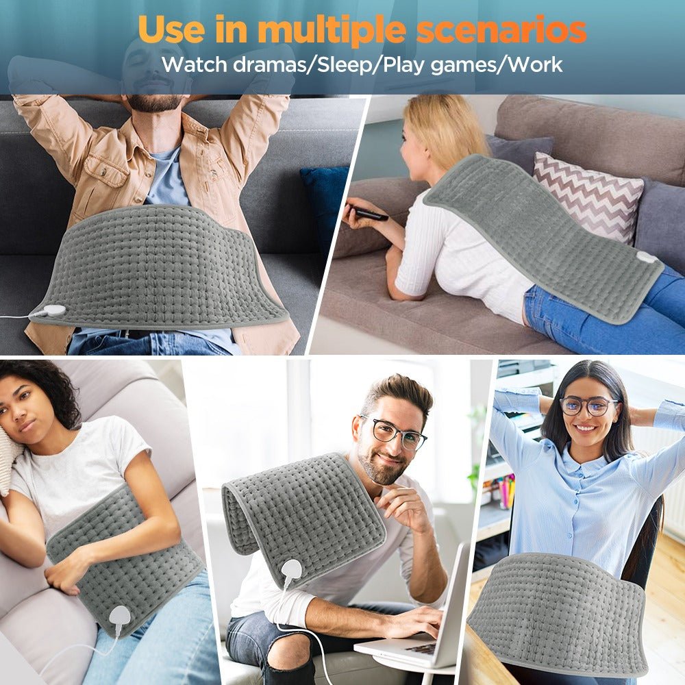 Electric Heating Pad – Fast Relief for Muscles & Joints - TheVitalEarth