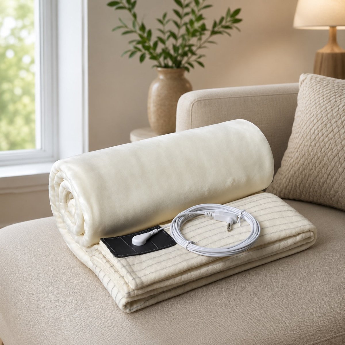 Grounding Blanket – Cotton Earthing Throw - The Vital Earth
