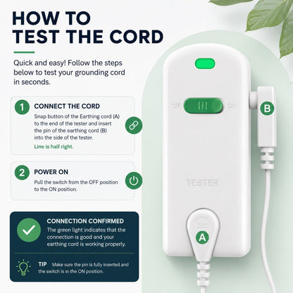 Grounding Continuity Tester – Grounding Product Tester - Fast Safety Check - The Vital Earth