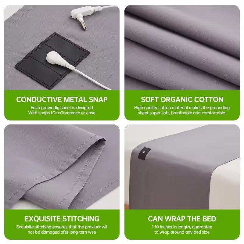 Grounding Flat Sheet - TheVitalEarth
