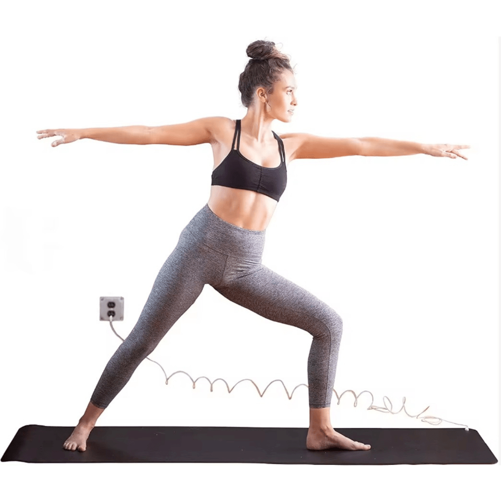 Grounding Yoga Mat (Earthing Mat) | Exercise, Recovery & Relaxation - TheVitalEarth