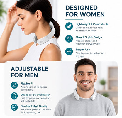Neck Massager – For Neck & Shoulder Use - TheVitalEarth