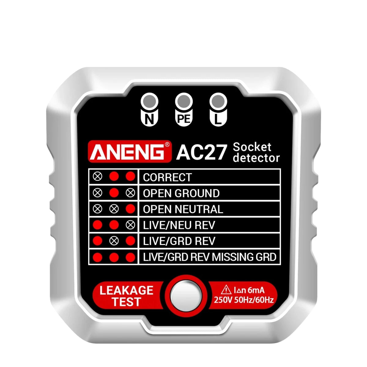 Plug Socket Safety Tester – Instantly Check Wiring & Grounding - TheVitalEarth