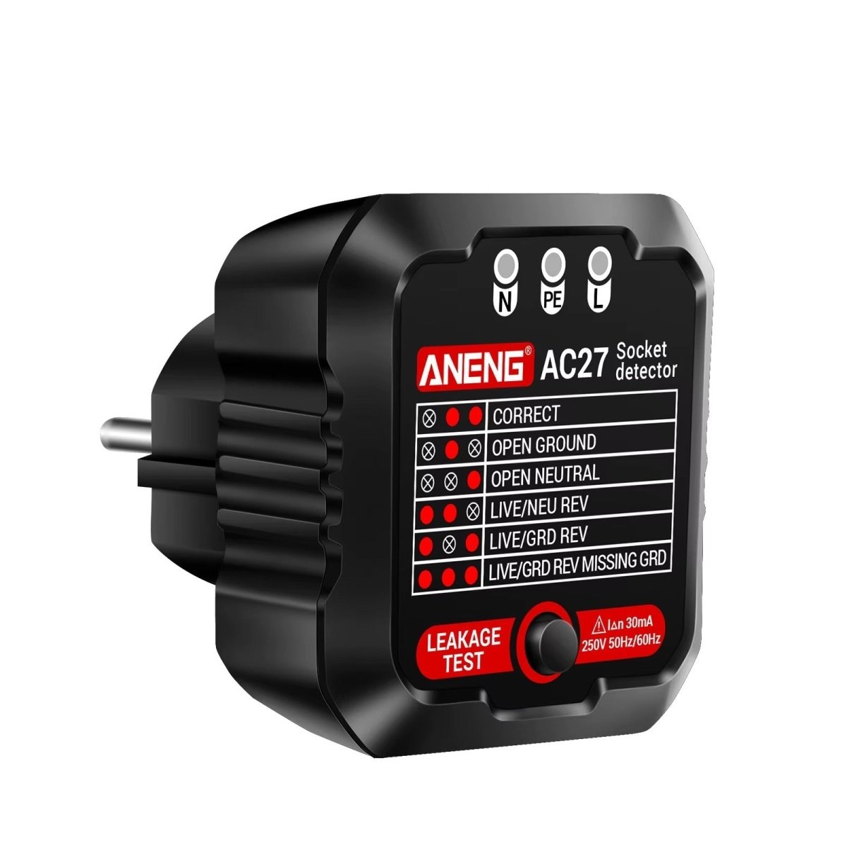 Plug Socket Safety Tester – Instantly Check Wiring & Grounding - TheVitalEarth