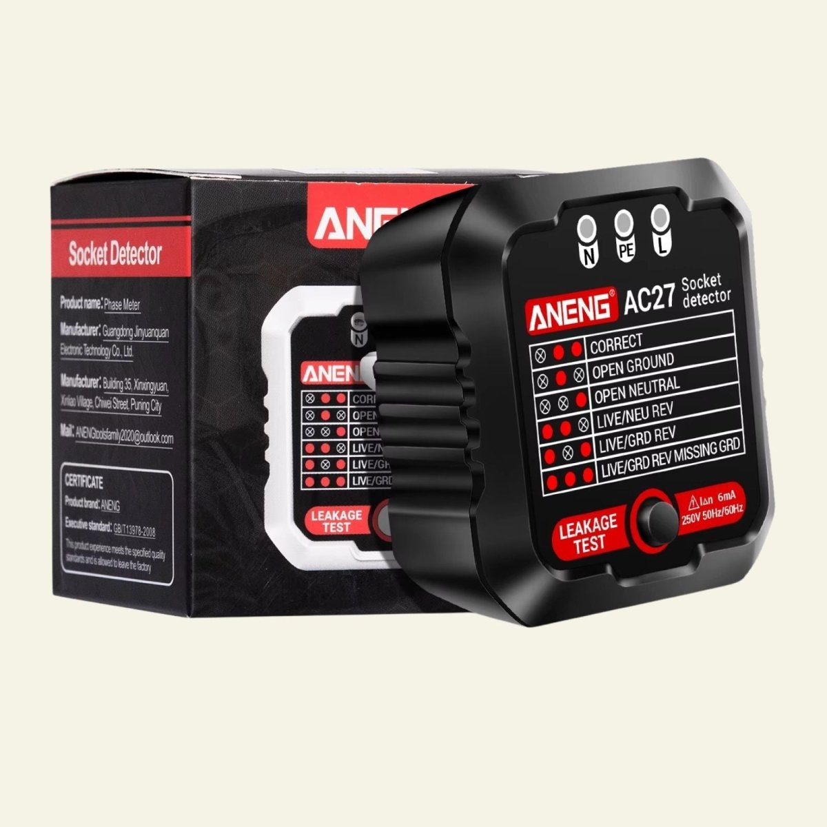 Plug Socket Safety Tester – Instantly Check Wiring & Grounding - TheVitalEarth