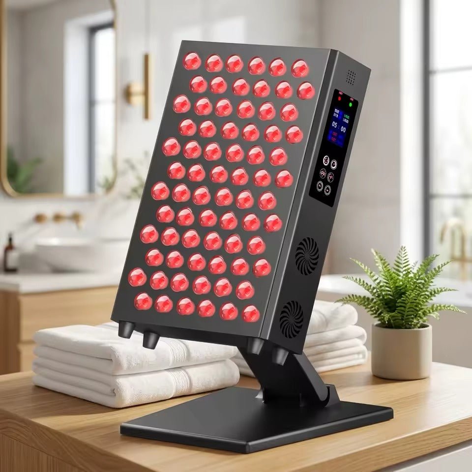 Clearer Skin. Calmer Skin. Naturally - Red Light Therapy Panel for home - TheVitalEarth