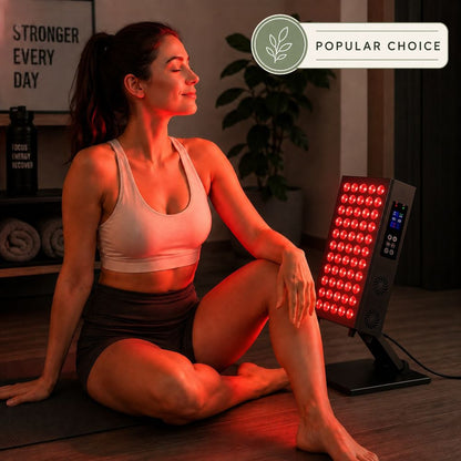 Clearer Skin. Calmer Skin. Naturally - Red Light Therapy Panel for home - TheVitalEarth