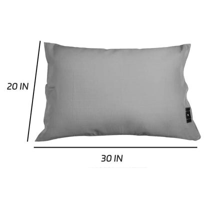 Soft Cotton Grounding Pillowcase - Grey or White