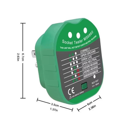 UK Plug Socket Tester for Grounding Products - The Vital Earth