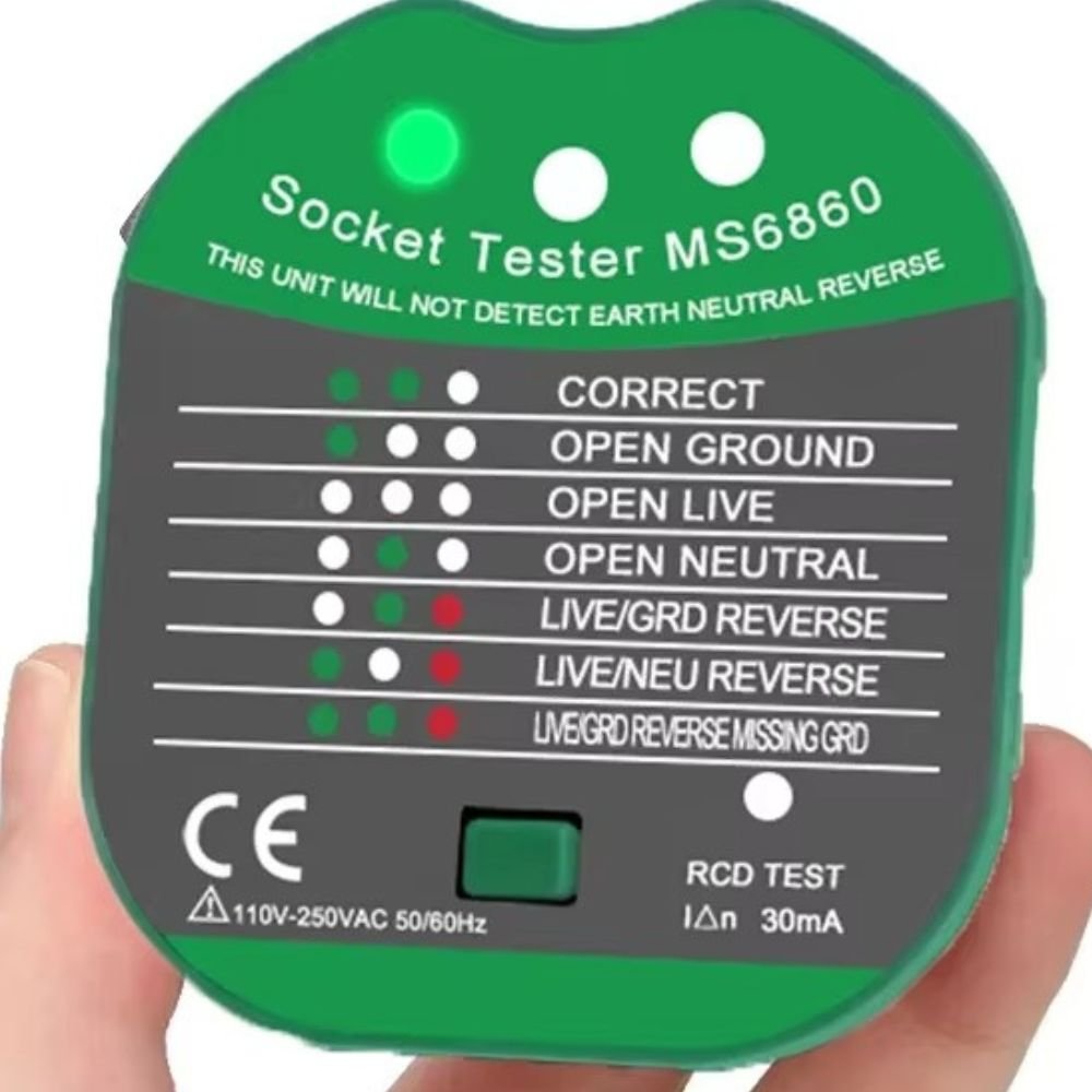 UK Plug Socket Tester for Grounding Products - The Vital Earth