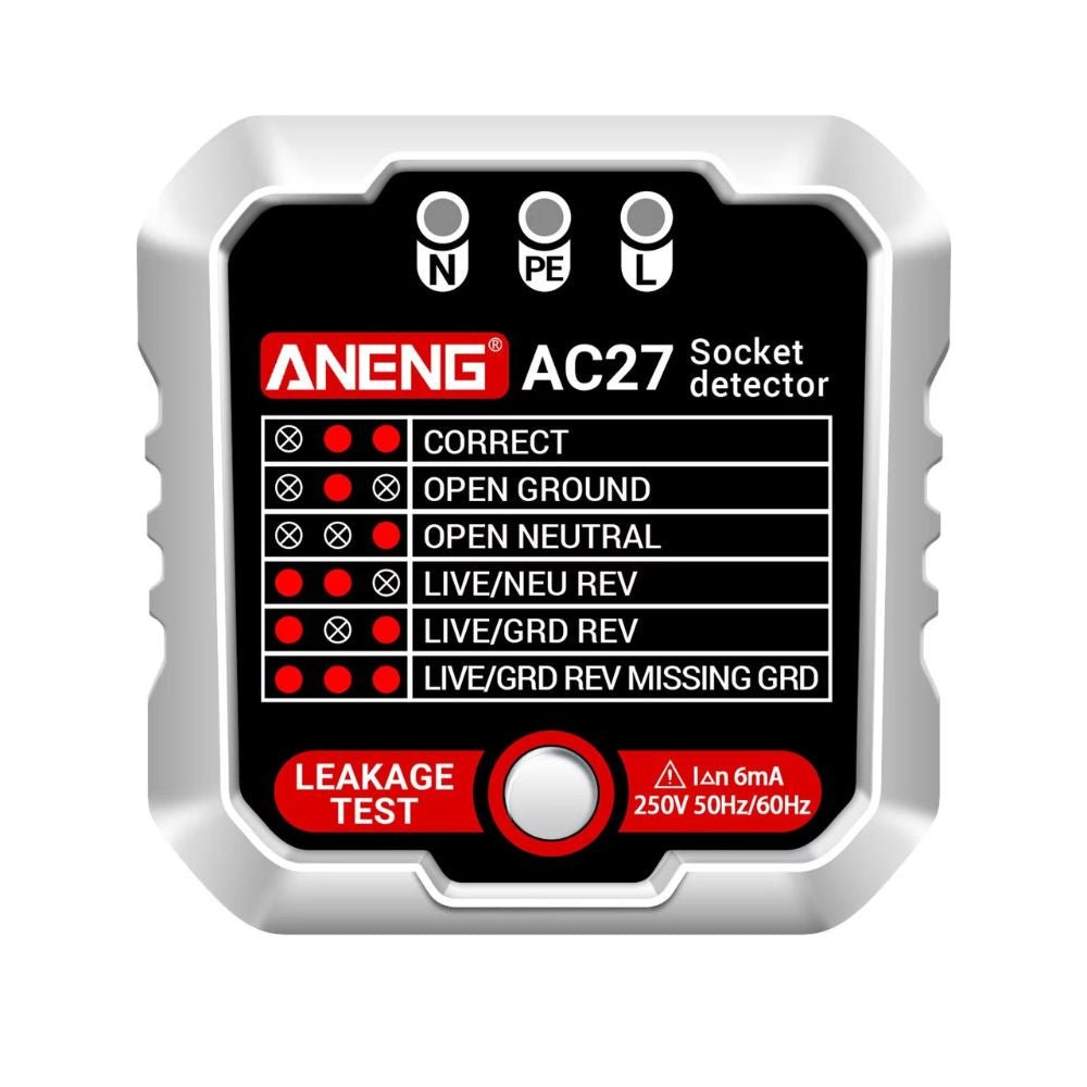 Plug Socket Tester for Grounding Products- TheVitalEarth