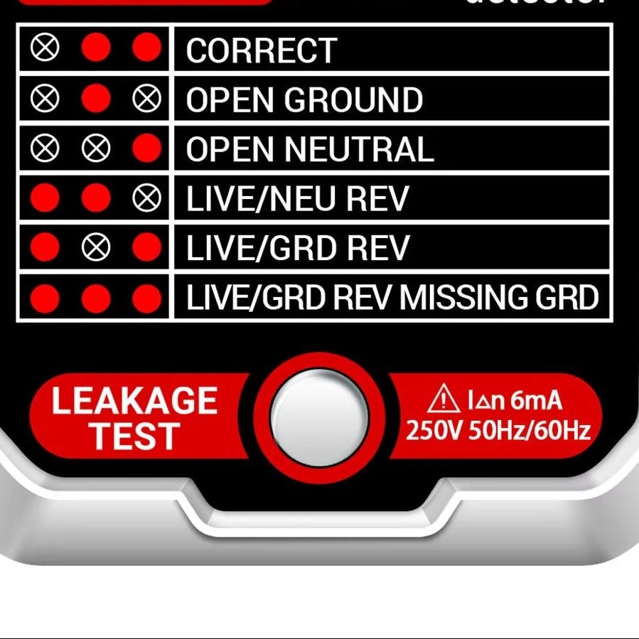 Plug Socket Tester for Grounding Products- TheVitalEarth