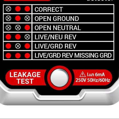 Plug Socket Tester for Grounding Products- TheVitalEarth